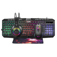 Xtrike Me CMX-410 Gaming Keyboard, Mouse, Mousepad & Headset Combo